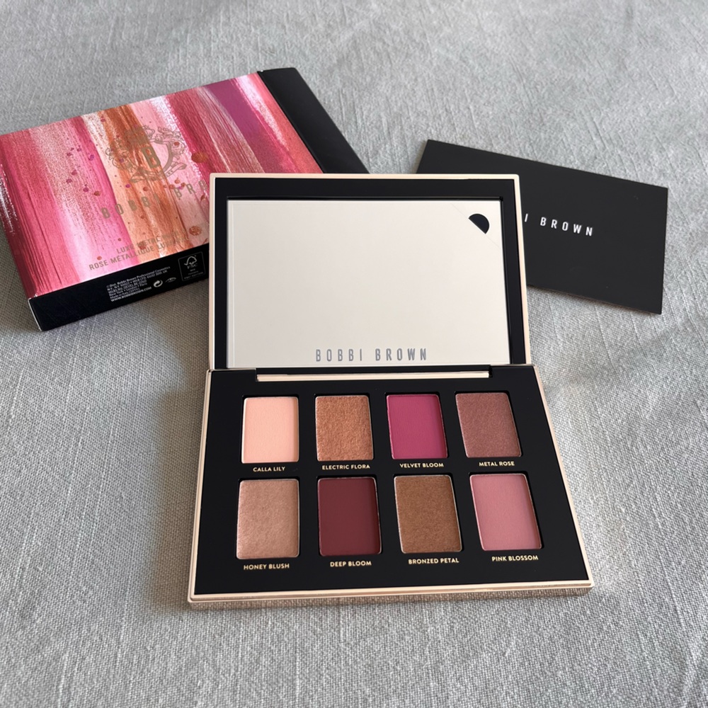 Bobbi Brown Luxe Metal Rose Eyeshadow palette